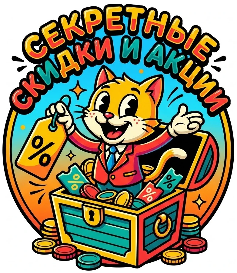 Секретные скидки и акции!