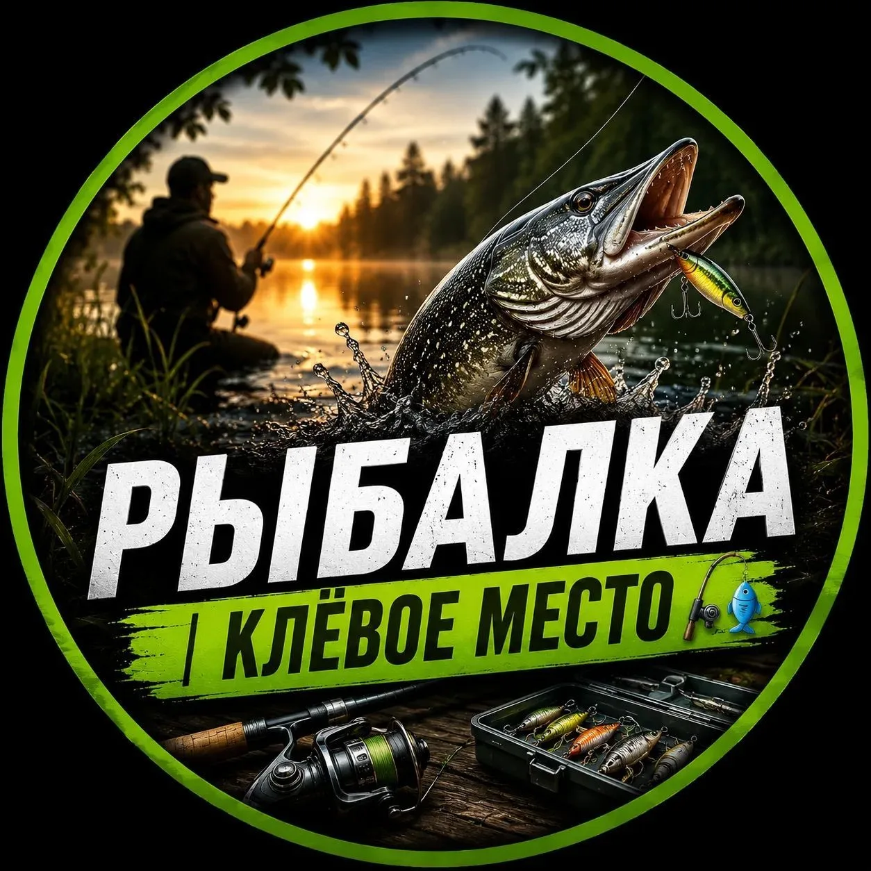 Рыбалка | Клёвое место 🎣